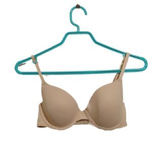 VS PINK 32C wear everywhere lightly lined bra, beige